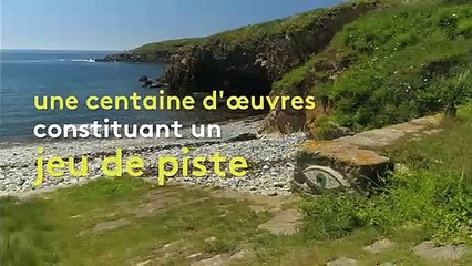 Les yeux en mosaïque du plasticien Pierre Chanteau veillent sur les côtes du Finistère