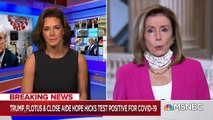 Pelosi Hopes Trump Testing Positive For Coronavirus Will Be 'A Learning Experience' - MSNBC