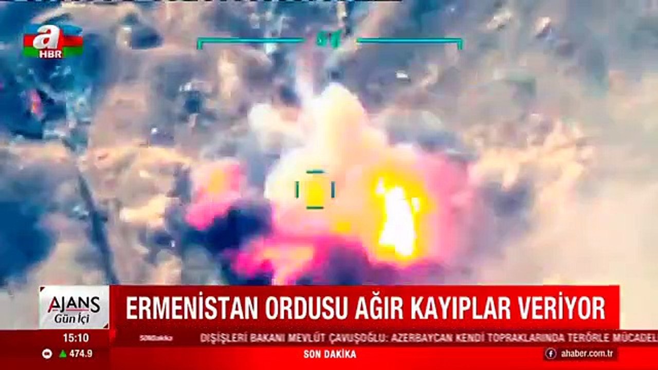 Azerbaycan - Ermenistan Cephe Hattından Son Görüntüler!