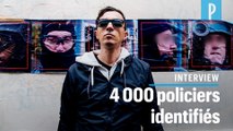 Paris : l'artiste Paolo Cirio affiche les policiers «pour alerter sur la reconnaissance faciale»