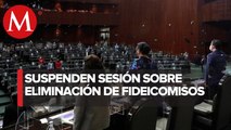 Oposición 'revienta' sesión en San Lázaro donde se discutía eliminación de fideicomisos