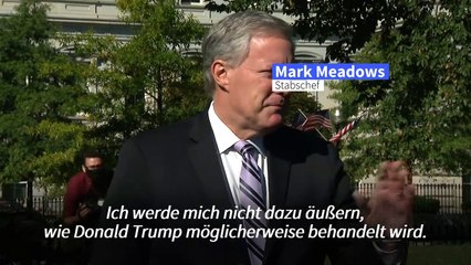 Weißes Haus: Trump hat "milde" Corona-Symptome