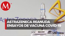 AstraZeneca reanuda ensayos de vacuna de covid-19 en Japón