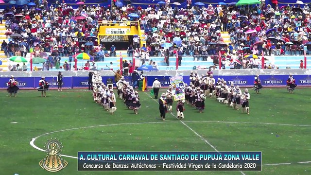 A. CULTURAL CARNAVAL DE SANTIAGO DE PUPUJA ZONA VALLE - DANZAS AUTÓCTONAS (CANDELARIA 2020)