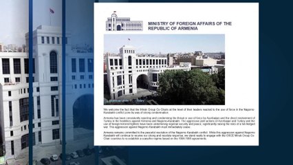 Arménia admite hipótese de cessar-fogo