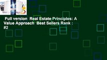 Full version  Real Estate Principles: A Value Approach  Best Sellers Rank : #2