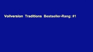 Vollversion  Traditions  Bestseller-Rang: #1