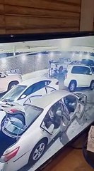 شاهد: سعودي ينجو من الموت المحقق في لحظات معدودة