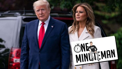 One Minute Man: Trump Has COVID (Tin Foil Hat Edition)