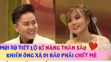 Múi Xù tiết lộ KỸ NĂNG THẦN SẦU khiến ông xã Di Bảo phải CHẾT MÊ| VCS