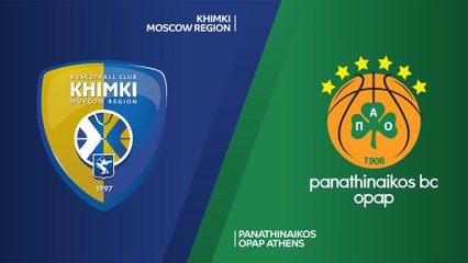 Khimki Moscow Region - Panathinaikos OPAP Athens Highlights | Turkish Airlines EuroLeague, RS Round 1