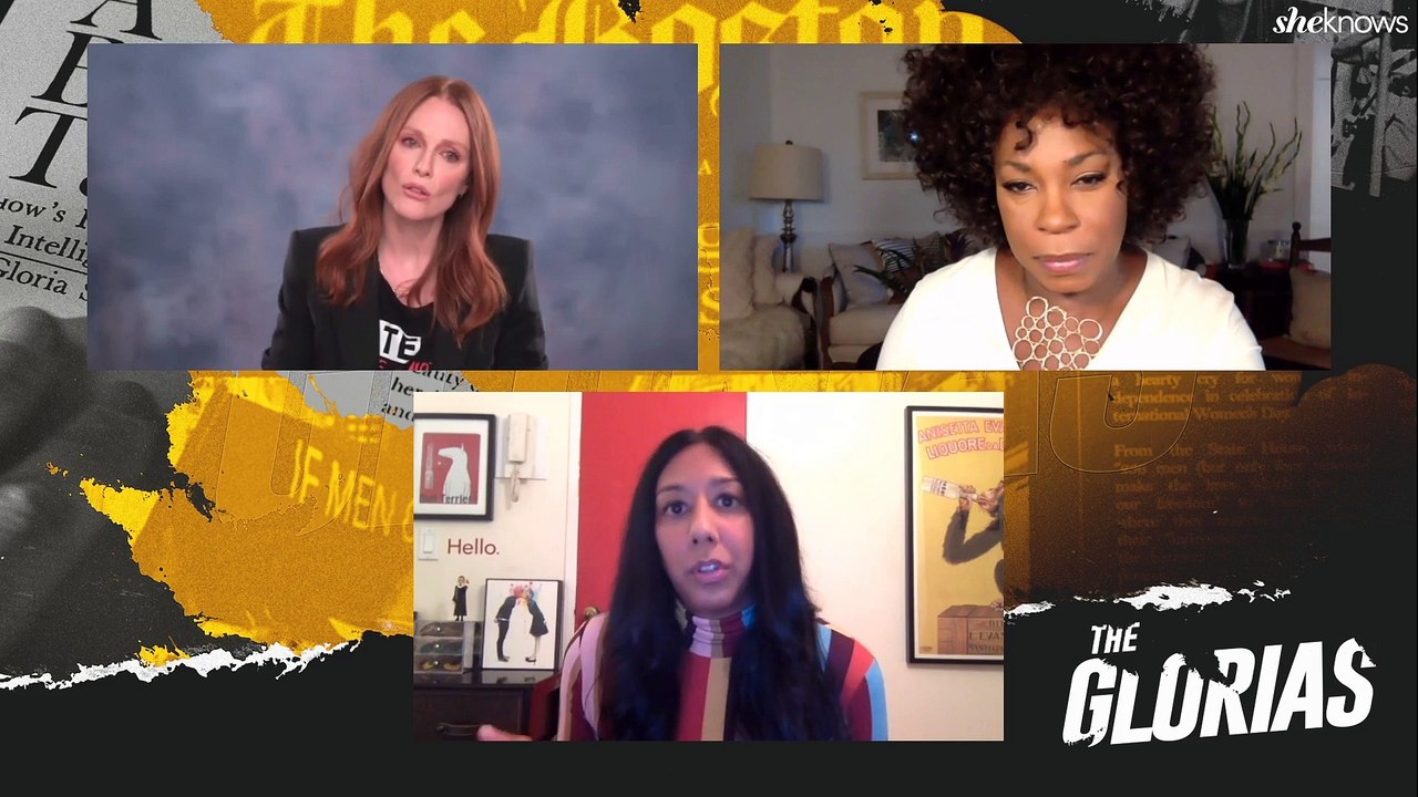 "The Glorias" stars Julianne Moore & Lorraine Toussaint on Gloria Steinem