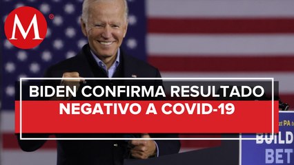 Joe Biden da negativo a covid-19