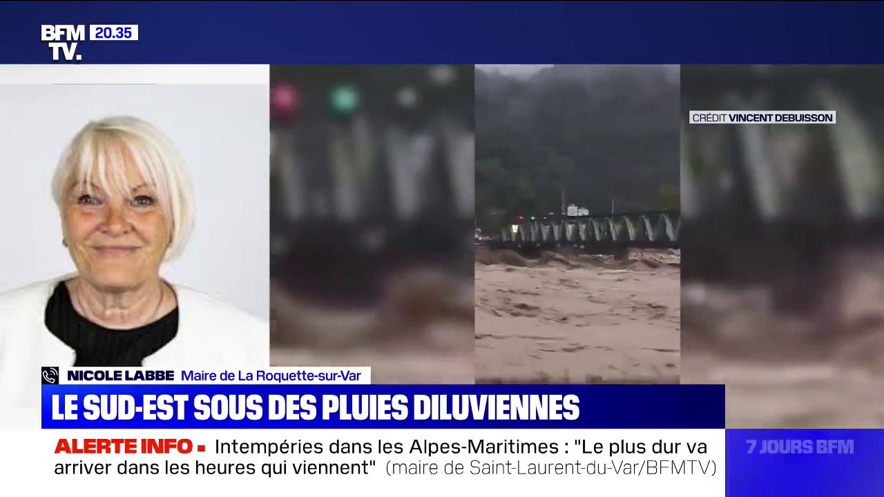 Alpes-Maritimes: la maire de La-Roquette-sur-Var demande aux habitants de sa commune de rester chez eux