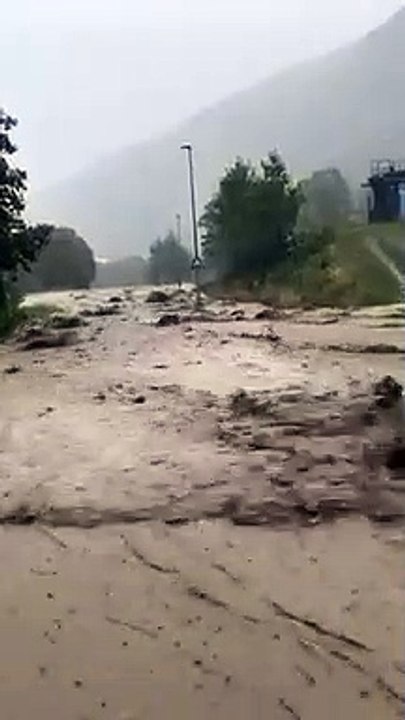 Maltempo Piemonte, situazione critica per le forti piogge a Limonetto, nel Cuneese