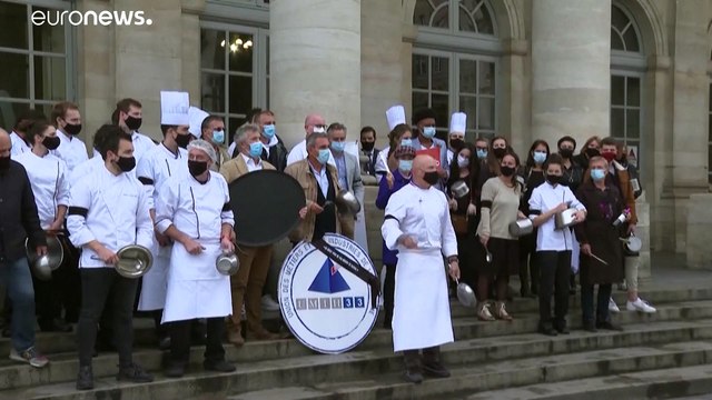 Michelin-csillagos francia séfek tiltakoztak a koronavírus-járvány miatti korlátozások ellen