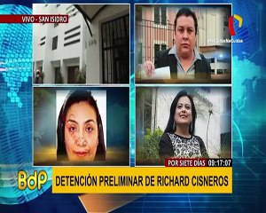 Ministerio Público informó así sobre detención preliminar por caso 'Richard Swing'