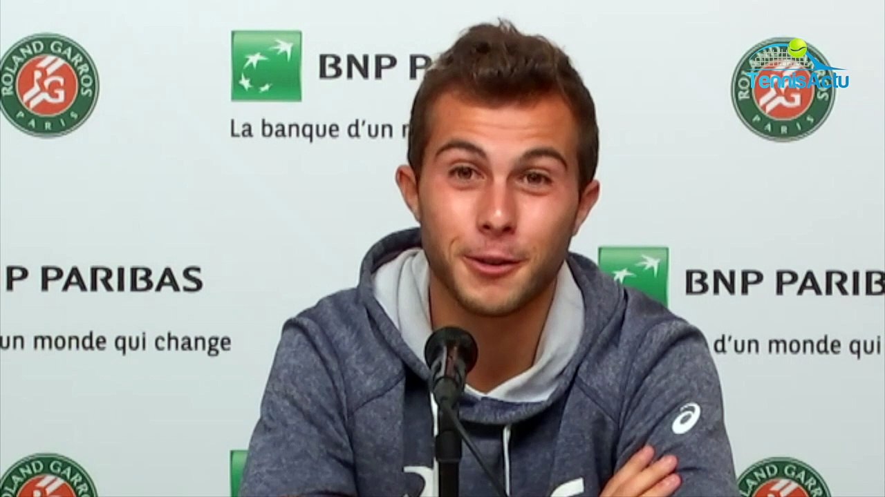 Roland-Garros 2020 - Hugo Gaston est en huitièmes : "C'est quelque chose de fou pour moi !