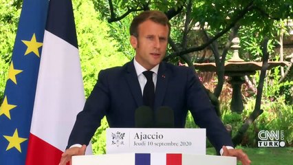 Son dakika... Macron yine Türkiye'yi hedef aldı!