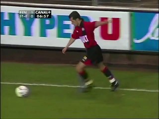 06/02/01 : Augusto Cesar (7') : Rennes - Saint-Étienne (3-0)