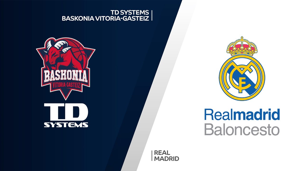TD Systems Baskonia Vitoria-Gasteiz - Real Madrid Highlights | Turkish Airlines EuroLeague, RS Round 1