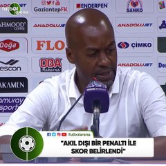 Eddie Newton: "Akıl dışı bir penaltı ile skor belirlendi"