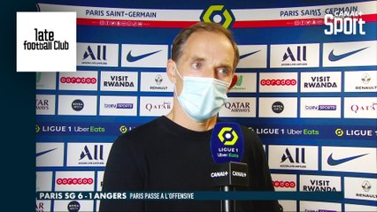 La réaction de Thomas Tuchel après PSG / Angers