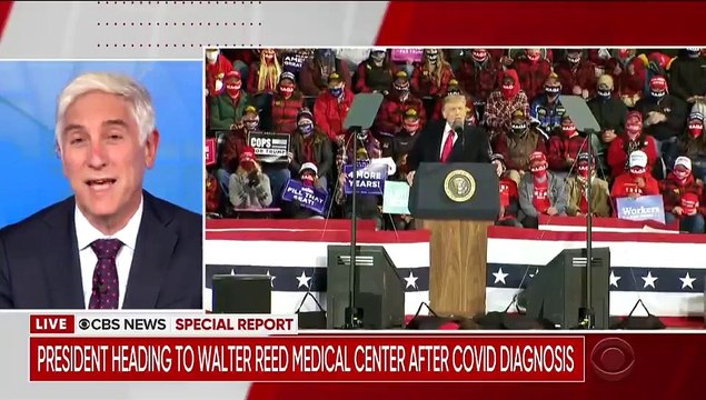 Coronavirus - Donald Trump va être transporté en hélicoptère dans un hôpital militaire au Walter Reed Medical Center à Washington - Le Président va être hospitalisé pendant plusieurs jours annonce la Maison Blanche