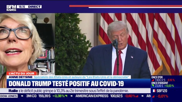 L’actu du jour: Donald Trump testé positif au Covid-19 - 02/10
