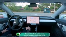 Autopilot da Tesla ganha novo recurso para avançar o sinal verde