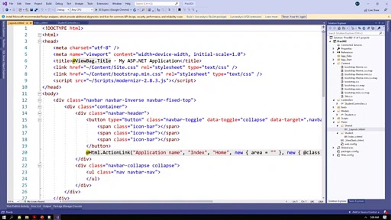 Create Edit View in ASP.NET MVC (Hindi / Urdu)