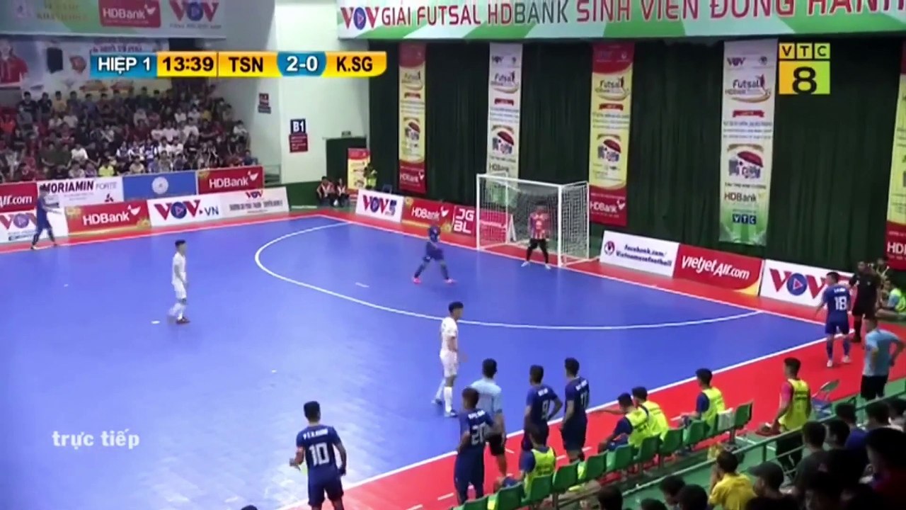 Trực tiếp | Thái Sơn Nam - Kardiachain Sài Gòn | Futsal HDBank VĐQG 2020 | VFF Channel