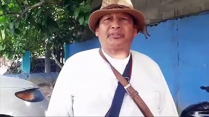 Herminio Juarez se va para la USA y el apostol santiago le da la bendicion