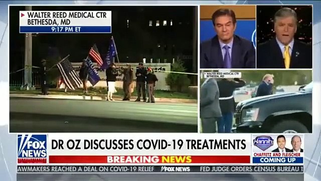 Sean Hannity 10/2/20 Fox News - Donald Trump Update