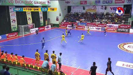 Highlights | Sahako - Thái Sơn Bắc | Futsal HDBank VĐQG 2020 | VFF Channel