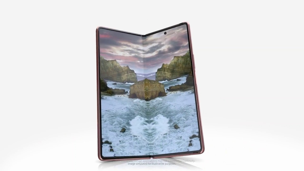 Galaxy Z Fold 2 The Folded Experience  Samsung