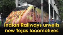Indian Railways unveils new Tejas locomotives
