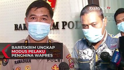 Bareskrim Ungkap Modus Pelaku Penghina Wapres Maruf Amin