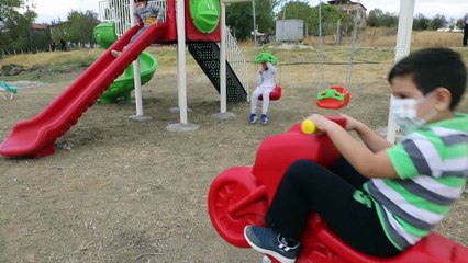 Köylere kurulan oyun parklarıyla çocuk sesleri artıyor - EDİRNE