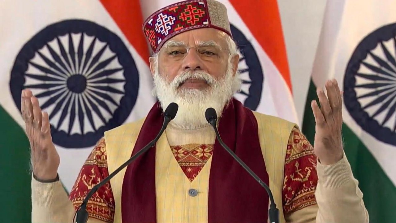 PM Modi speech on Atal Tunnel inauguration