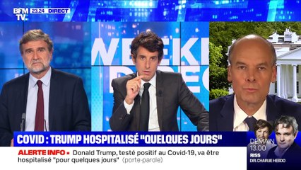 Covid: Trump hospitalisé "quelques jours" (1/2) - 02/10