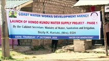 Cs For Water Launches Water Projects In Dongo Kundu