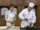 昔懐かし1996　NHKきょうの料理　道場流ローストビーフ　道場六三郎　アシスタント：高見チカさん