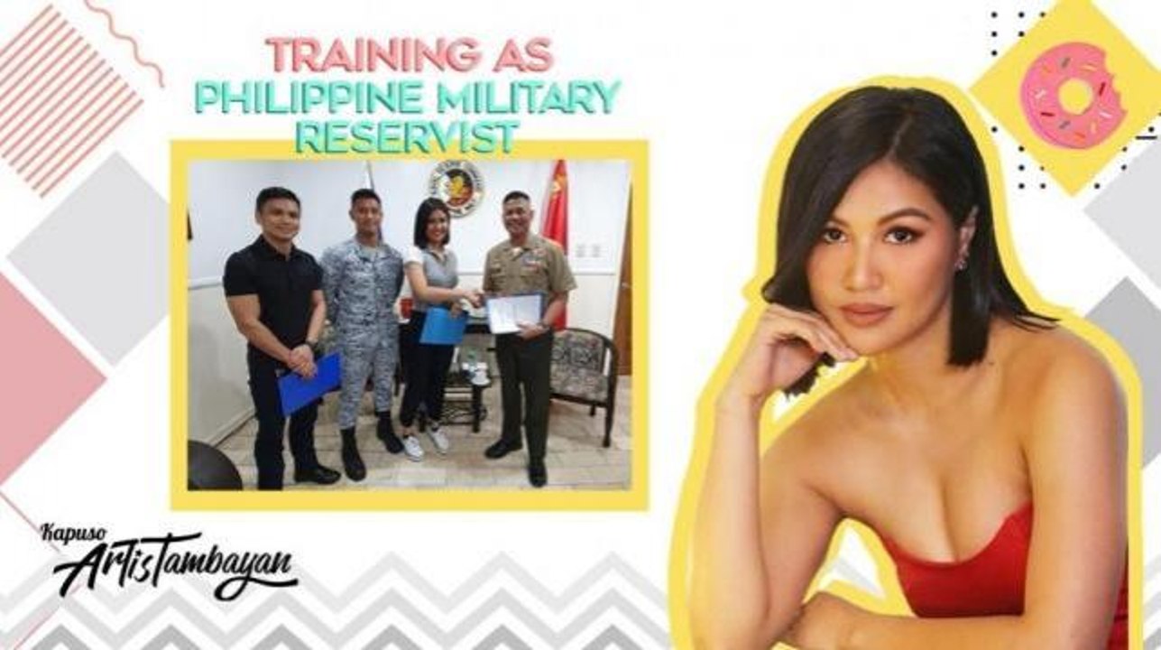 ArtisTambayan: Winwyn Marquez talks about her training as a Philippine Military reservist