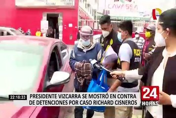 Vizcarra sobre detenciones del caso Swing: La respetamos pero no necesariamente la compartimos