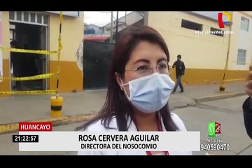 Huancayo: techo de hospital materno infantil se desplomó tras intensa lluvia