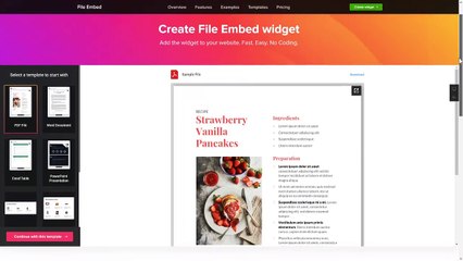 How to Add File Embed widget  to Blogger (2020)