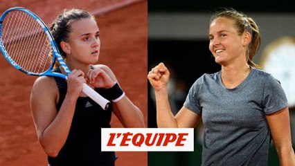 Ferro et Burel, coup de jeune sur le tennis féminin français - Tennis - Roland-Garros