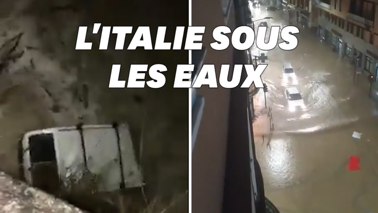La tempête Alex fait au moins 2 morts et des disparus en Italie