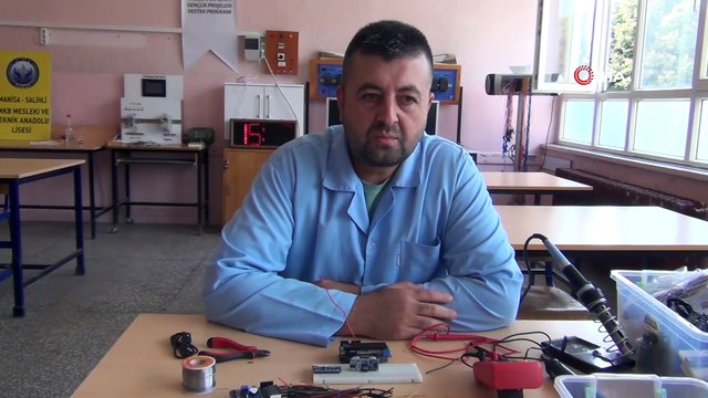 Manisalı öğretmenlerden ısıya duyarlı pandemi tüneli